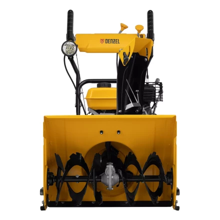 Гибридная снегоуборочная машина с функц. подметания Denzel SWB-600, 212 сс, руч. старт, 2 насадки купить в Уфе