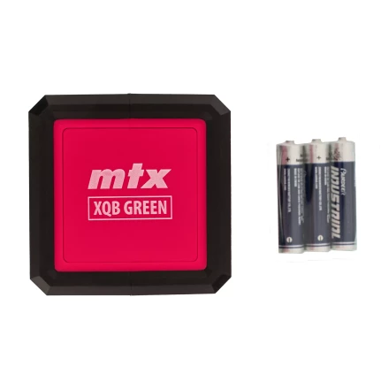 Лазерный уровень MTX XQB GREEN Basic SET, 20 м, зеленый луч, батарейки, резьба 1/4&quot; 35019 купить в Уфе