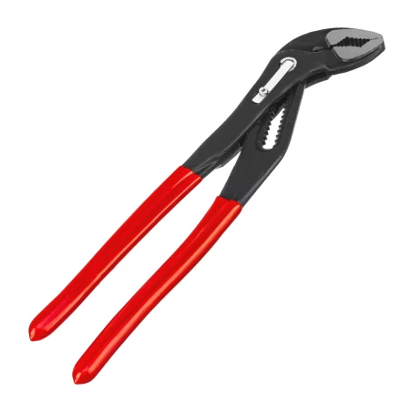 Клещи переставные 300 мм Matrix 17927, кнопочный механизм, хром-ванадий, обливные рукоятки купить в Уфе