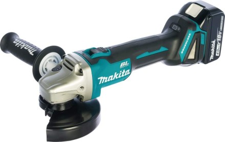 Аккумуляторная углошлифовальная машина Makita DGA504RT (1* АКБ 5Ач, ЗУ) купить в Уфе
