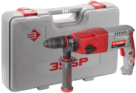 Перфоратор ЗУБР, SDS-plus, БЗП , 650 Вт, кейс ЗП-650ЭК купить в Уфе