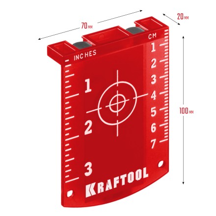 Мишень для лазерных приборов KRAFTOOL 34725 купить в Уфе