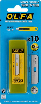 Лезвие OLFA специальное, для &quot;OL-SK-7&quot;, 12,5мм, 10шт OL-SKB-7/10B купить в Уфе