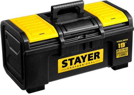 Ящик для инструмента &quot;TOOLBOX-19&quot; пластиковый, STAYER Professional 38167-19 купить в Уфе