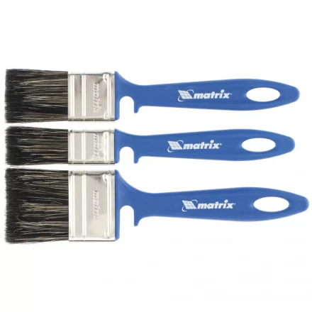 Набор кистей Водные краски 25 мм 35 мм 50 мм Color Line пластик Matrix 83349 купить в Уфе