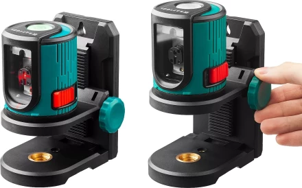 Нивелир лазерный линейный CL 20, сверхъяркий, KRAFTOOL 34700-2, держатель, 20м, IP54, точн. 0,2 мм/м 34700-2 купить в Уфе