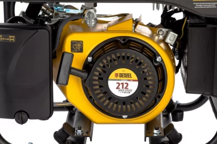 Генератор инверторный GT-2500iF, 2.5 кВт, 230 В, бак 5 л, открытый корпус, ручной старт Denzel 94704 купить в Уфе