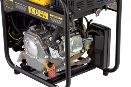 Генератор инверторный GT-2500iF, 2.5 кВт, 230 В, бак 5 л, открытый корпус, ручной старт Denzel 94704 купить в Уфе