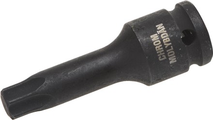 Торцовая головка KRAFTOOL &quot;INDUSTRIE QUALITAT&quot; ударная (1/2&quot;), TORX, Cr-Mo, фосфатированная, T60 27952-60_z01 купить в Уфе