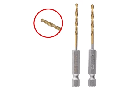 Сверло по металлу HAMMER Ф2.5х77мм (202-802 DR MT 2шт.) купить в Уфе