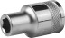 Торцовая головка KRAFTOOL &quot;INDUSTRIE QUALITAT&quot;, Cr-V, FLANK, хромосатинированная, 1/2&quot;, 8 мм 27805-08_z01 купить в Уфе