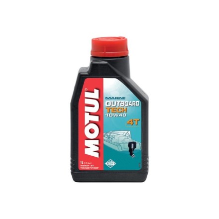 Масло Motul Outboard Tech 4T 10W40 1 Литр купить в Уфе