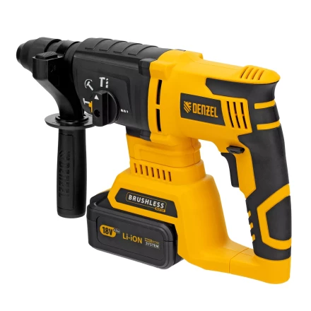 Перфоратор аккумуляторный BLRH-IB-26 Li-Ion, 18 В Denzel 26701 купить в Уфе