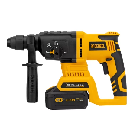 Перфоратор аккумуляторный BLRH-IB-26 Li-Ion, 18 В Denzel 26701 купить в Уфе