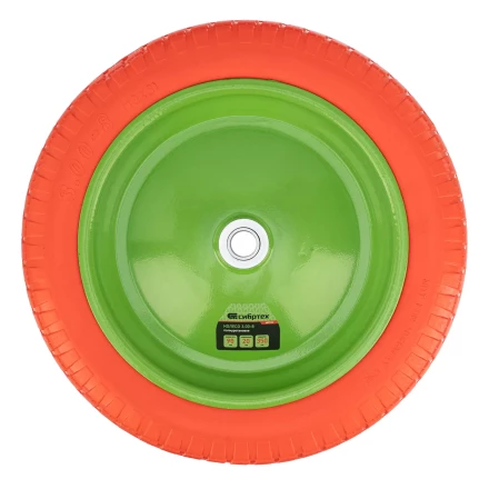 Колесо полиуретановое Сибртех 3.00-8, длина оси 90 мм, подшипник 20 мм, 689765 купить в Уфе