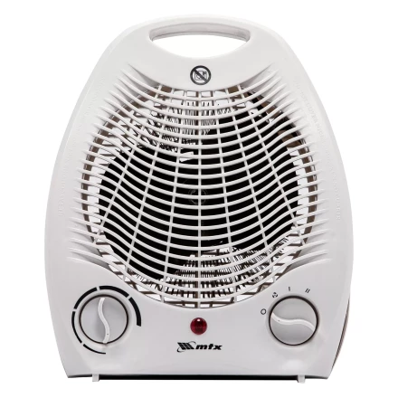 Тепловентилятор электрический, спиральный MTX FHS-2000, 3 режима, вентилятор, нагрев 1000/2000 Вт, 96413 купить в Уфе