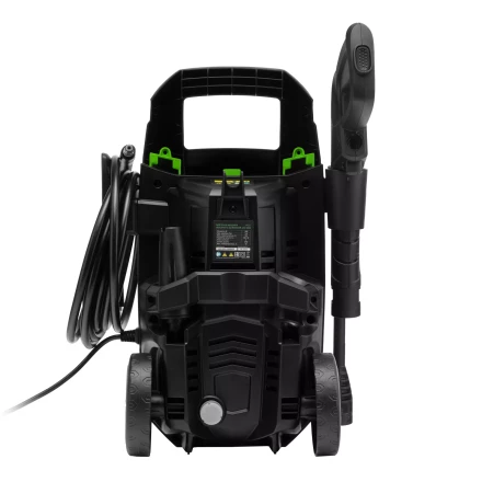 Моечная машина высокого давления Сибртех АМ-1800 58226, 1800 Вт, 140 бар, 350 л/ч, колесная купить в Уфе