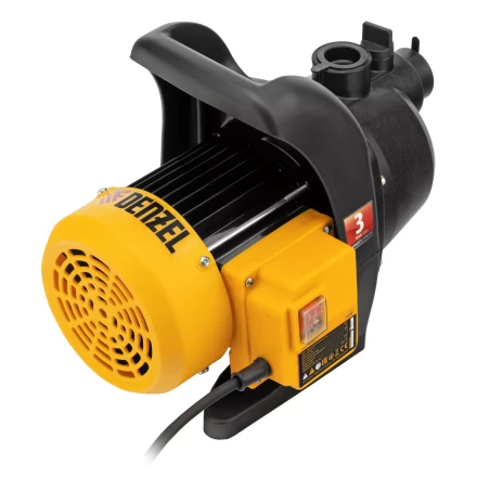 Садовый поверхностный насос Denzel GPL600, 600 Вт, 3000 л/ч, подъем 35 м, пластик 97301 купить в Уфе