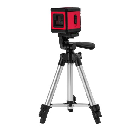 Лазерный уровень MTX XQB RED Pro SET, 10 м, красный луч, батарейки, штатив 350185 купить в Уфе