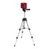 Лазерный уровень MTX XQB RED Pro SET, 10 м, красный луч, батарейки, штатив 350185 купить в Уфе