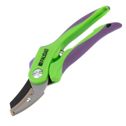 Секатор с наковальней Palisad, 200 мм, двухкомпонентные рукоятки, 605518 купить в Уфе