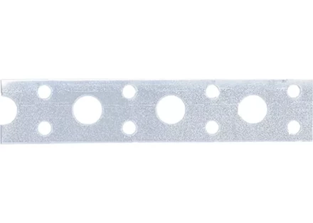Лента перфорированная вентиляционная прямая 0,55 мм LP V 2 см х 25 м цинк СИБРТЕХ 46548 купить в Уфе