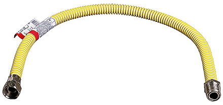 Подводка-сильфон ЗУБР для газа, нержавеющая сталь, г/ш 1/2&quot; - 0,8м 51006-G/S-080 купить в Уфе