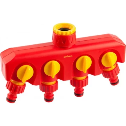 Распределитель GRINDA четырехканальный, из ударопрочной пластмассы 8-426313_z01 купить в Уфе