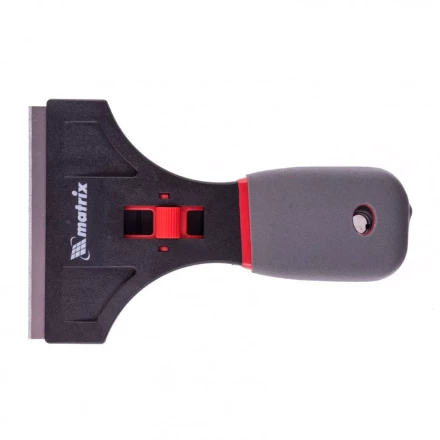 Скребок с обрезиненной рукояткой выдвижное сменное лезвие Matrix 79548 купить в Уфе