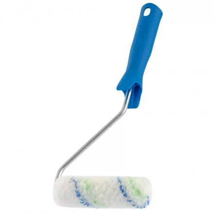 Мини-валик в сборе &quot;Водные краски&quot; 110 мм ворс 12 мм D 16 мм D ручки 6 мм полиэстер Сибртех 80580 купить в Уфе