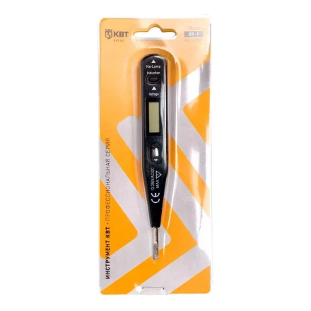 Отвертка индикаторная КВТ ОТ-1 с дисплеем (87283) купить в Уфе
