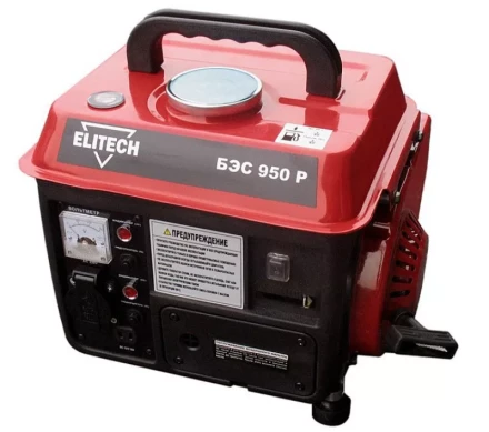 Бензогенератор Elitech БЭС 950 Р купить в Уфе