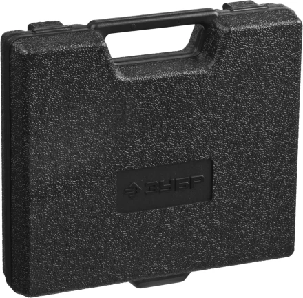 Набор ЗУБР &quot;ЭКСПЕРТ&quot;: Отвертка реверсивная с магнитным битодержателем и отсеком для бит в рукоятке, Cr-V, 130 предметов 25237-H129 купить в Уфе