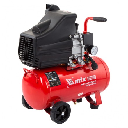 Компрессор воздушный MTX 58003, DC1500L/24, 1,5 кВт, 24 л, 210 л/мин купить в Уфе