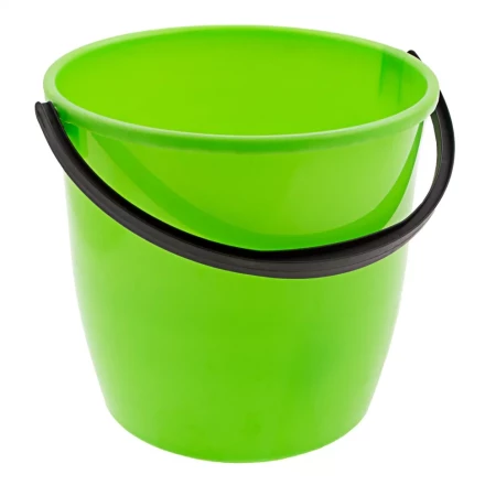 Ведро пластмассовое круглое 13 л, с крышкой, Light Elfe 92940 купить в Уфе