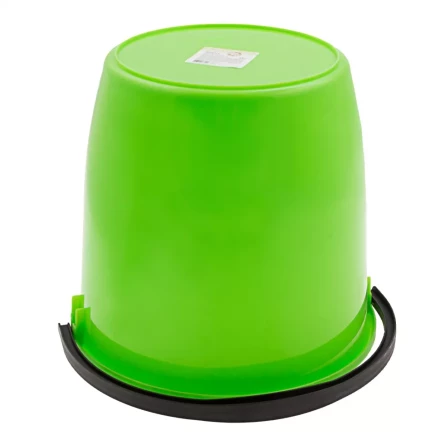 Ведро пластмассовое круглое 13 л, с крышкой, Light Elfe 92940 купить в Уфе