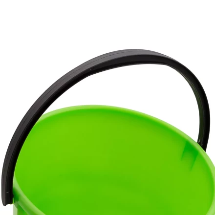 Ведро пластмассовое круглое 13 л, с крышкой, Light Elfe 92940 купить в Уфе