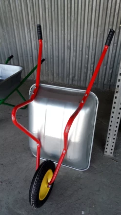 Тачка садовая грузоподъемность 90 кг объем 65 л Россия 68967 купить в Уфе