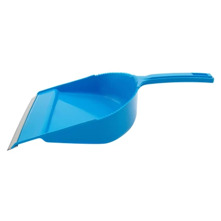 Набор: совок с кромкой 330 x 225 мм и щетка-сметка 285 мм, голубой, Home Palisad 933105 купить в Уфе