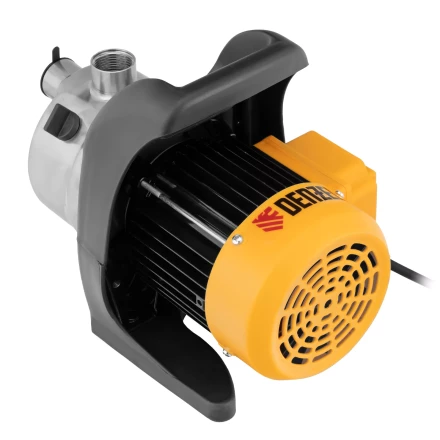 Садовый поверхностный насос Denzel GPL800Х 97302, 800 Вт, 3200 л/ч, подъем 42 м, нержавейка купить в Уфе