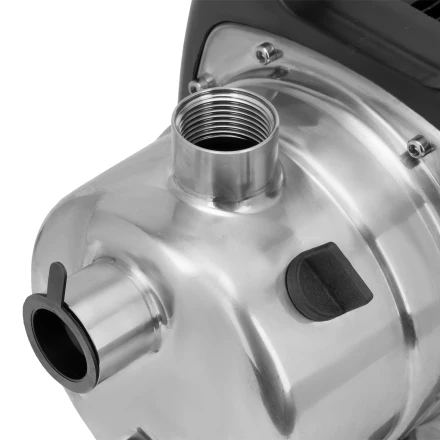 Садовый поверхностный насос Denzel GPL800Х 97302, 800 Вт, 3200 л/ч, подъем 42 м, нержавейка купить в Уфе