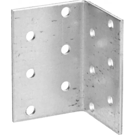 Крепежный угол ЗУБР &quot;МАСТЕР&quot; равносторонний, 60х40х40мм, 50шт 310205-060-040 купить в Уфе