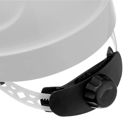 Каска защитная ударопрочная Denzel 89204, ABS/PC, плавная регулировка, модель «Форвард» (К-05),белая купить в Уфе