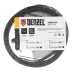 Шнур сетевой Denzel Energy Series, ПВС, 1,5 м, 2 x 1 мм, с неразборной вилкой, черный, 3 м, 37661 купить в Уфе