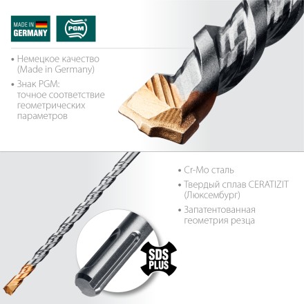 Буры SDS-Plus 29320-160-06 купить в Уфе