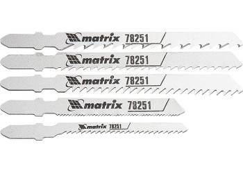 Набор полотен для электролобзика универсальный 5шт MATRIX Professional 78251 купить в Уфе