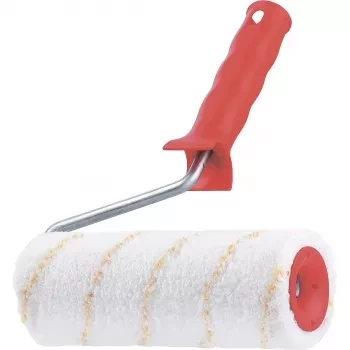 Валик  &quot;МИКРОФИБРА&quot;, с ручкой 8мм, 180 мм, ворс 12 мм, D - 48 мм, D ручки - 8 мм, полиакрил  MATRIX 80772 купить в Уфе