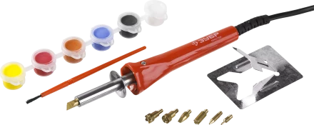 Приборы для выжигания с набором насадок и красками серия МАСТЕР купить в Уфе