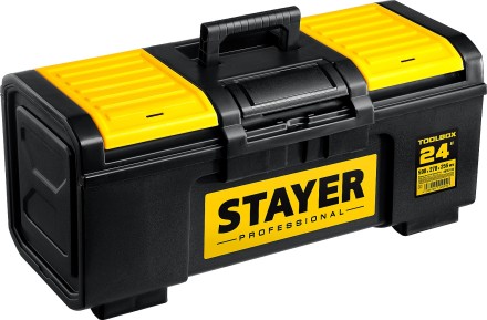 Ящик для инструмента &quot;TOOLBOX-24&quot; пластиковый, STAYER Professional 38167-24 купить в Уфе