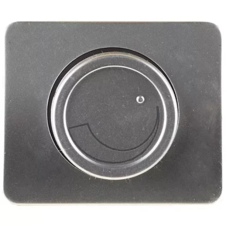 Диммер СВЕТОЗАР &quot;ГАММА&quot; без вставки и рамки, цвет светло-серый металлик, 60-800Вт SV-54142-SM купить в Уфе